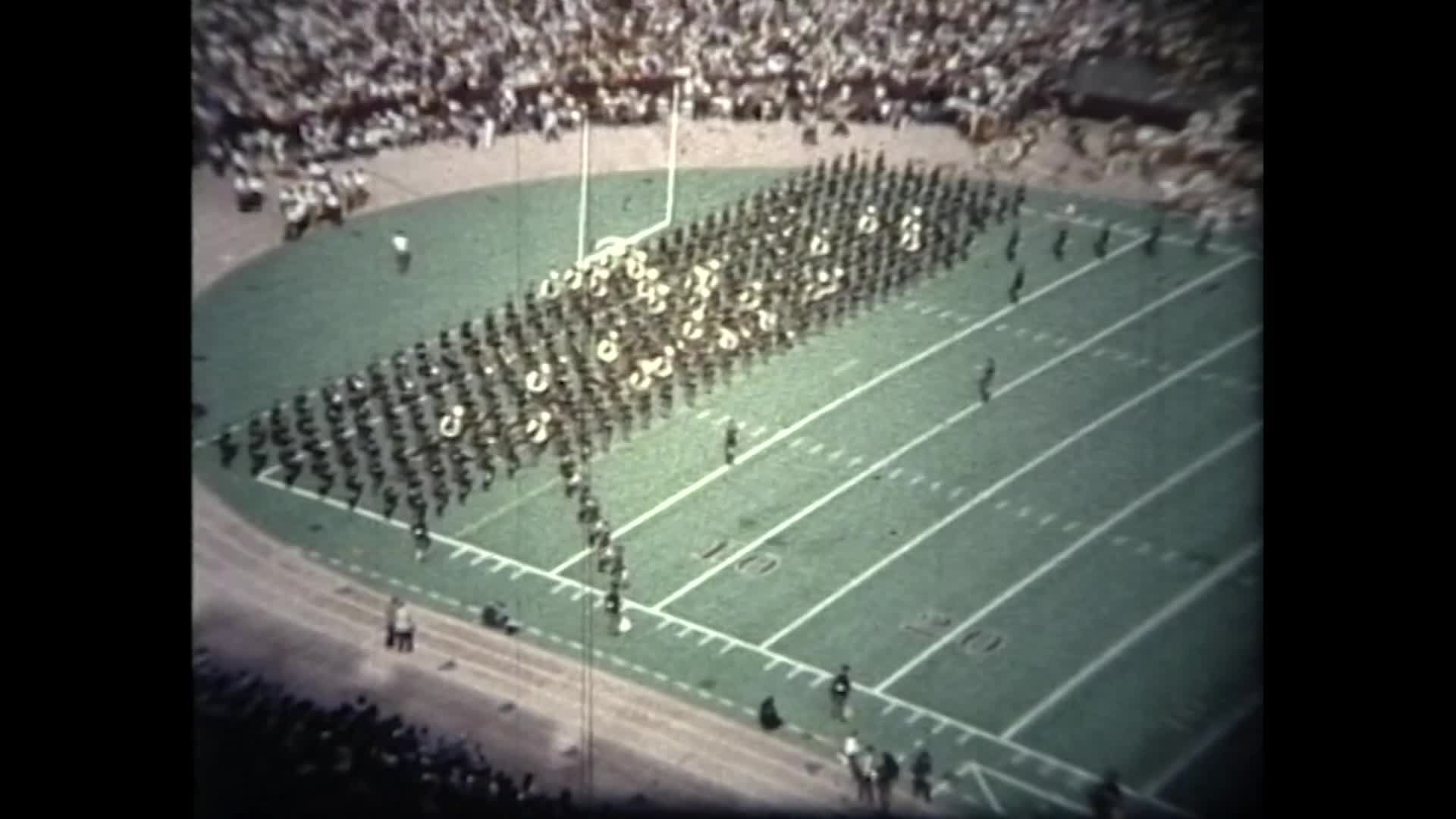 1983 TAMU vs Texas Halftime Drill