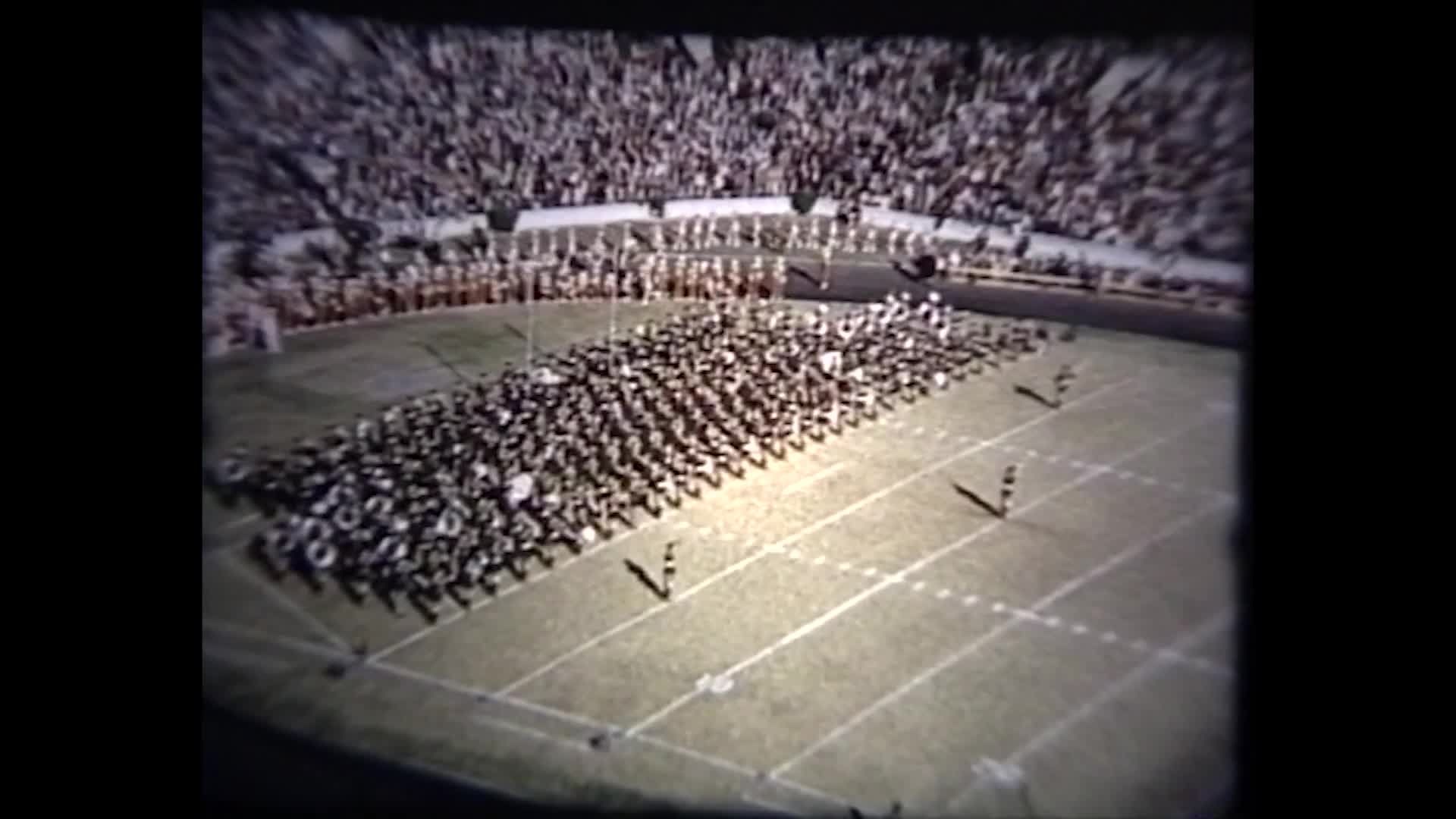 1956 TAMU vs Texas Halftime Drill