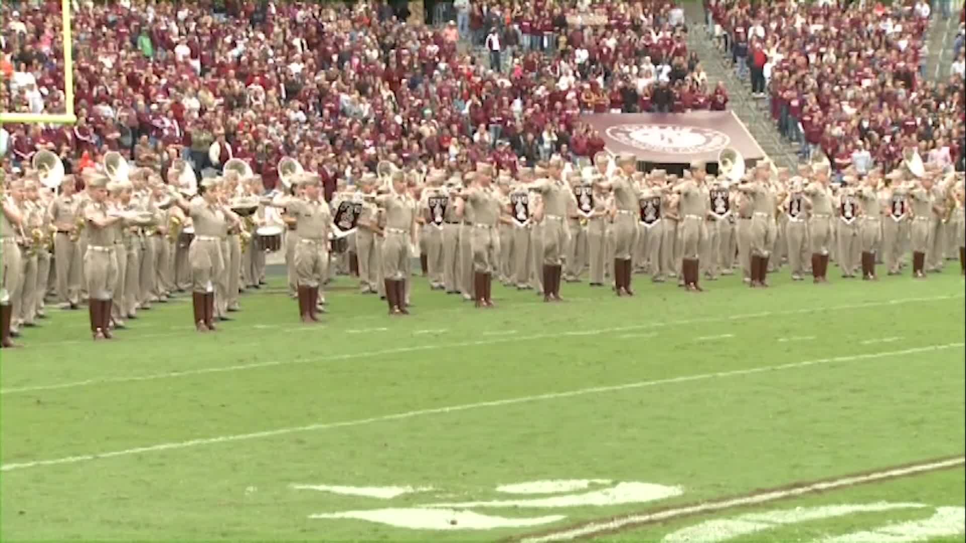 2009 TAMU vs Oklahoma State Halftime Drill