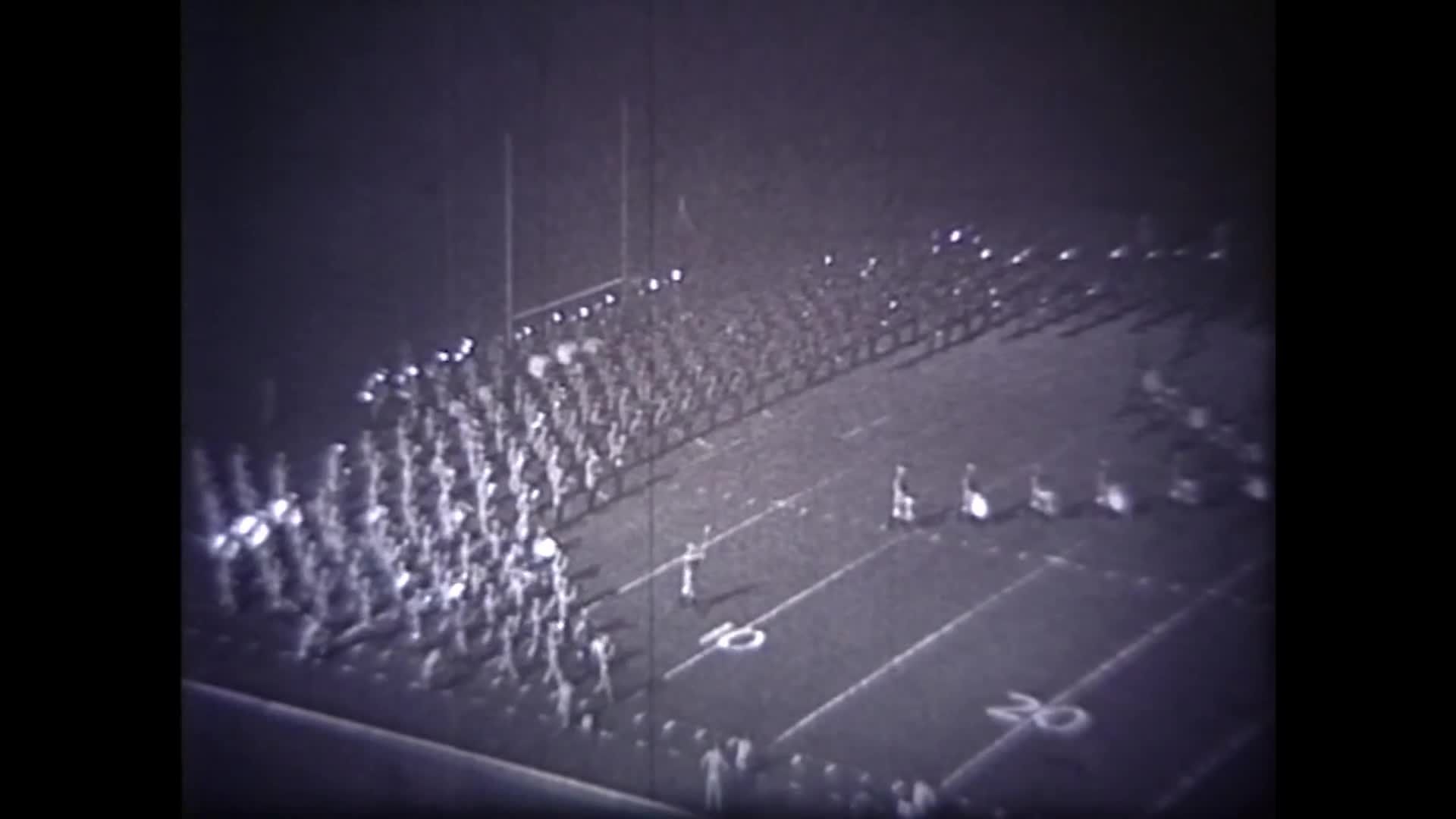 1966 TAMU vs TCU Halftime Drill