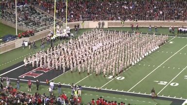 2009 TAMU vs Texas Tech Halftime Drill