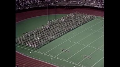 1991 TAMU vs Southwestern LA Halftime Drill