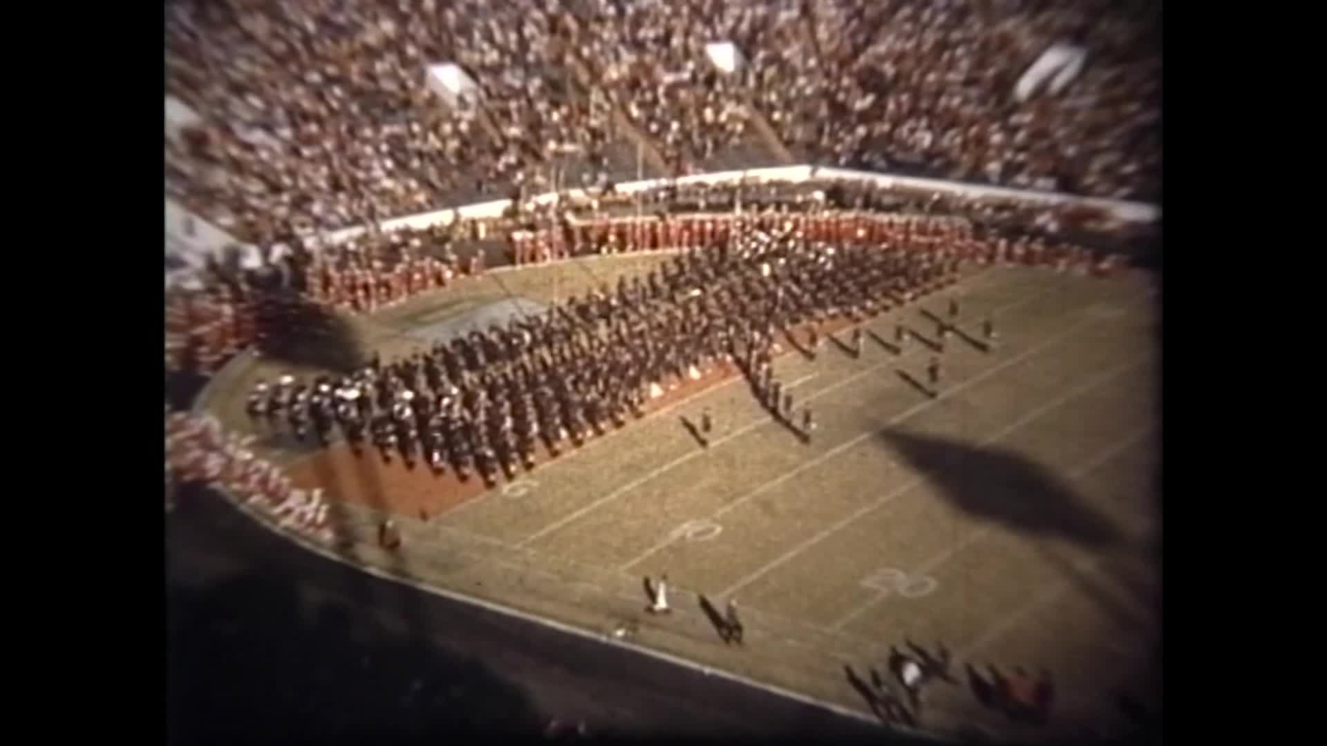 1968 TAMU vs Texas Halftime Drill