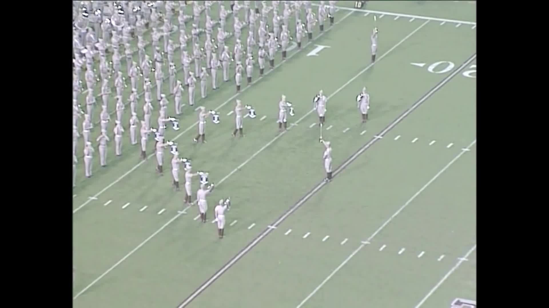 2002 TAMU vs Nebraska Halftime Drill