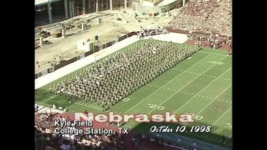 1998 TAMU vs Nebraska Halftime Drill