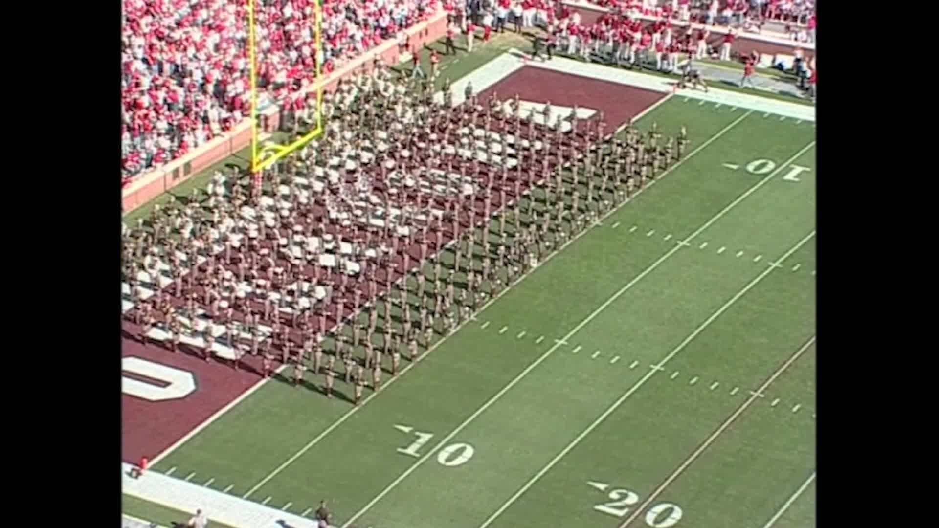 2005 TAMU vs Oklahoma Halftime Drill