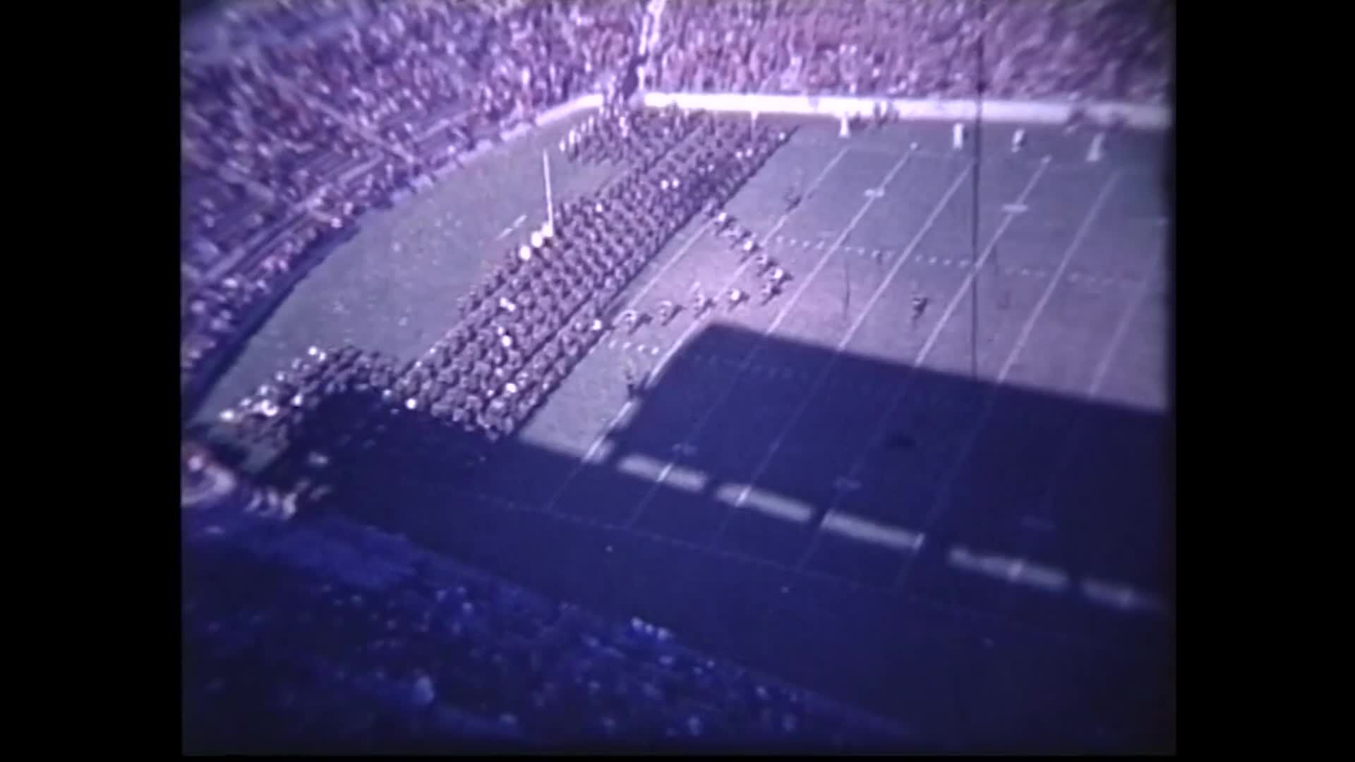 1961 TAMU vs TCU Halftime Drill