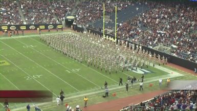 2011  Texas Bowl Halftime Drill- TAMU vs Northwestern