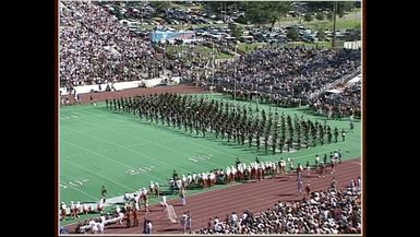 1994 TAMU vs Texas Halftime Drill