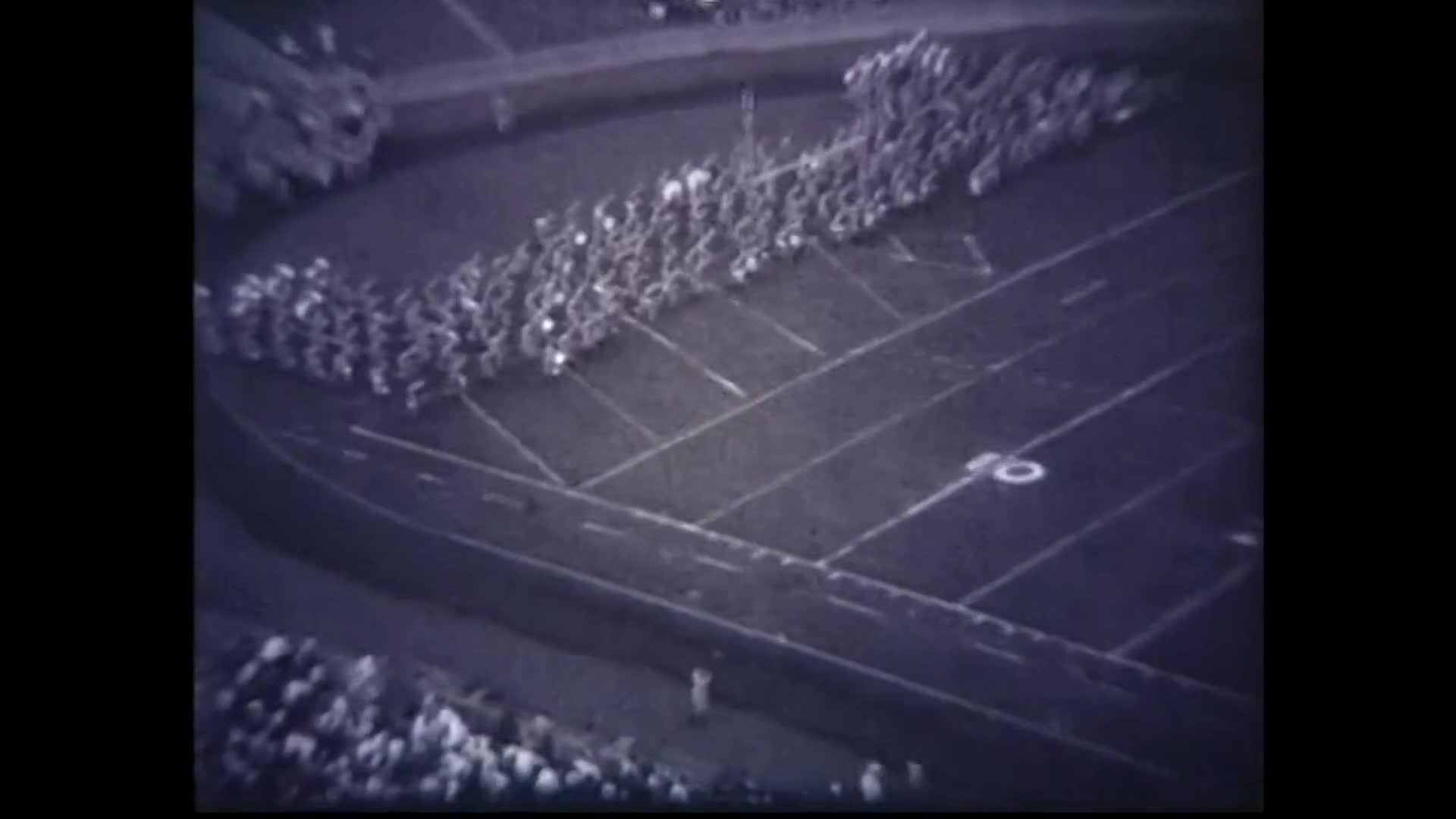 1963 TAMU vs Baylor Halftime Drill