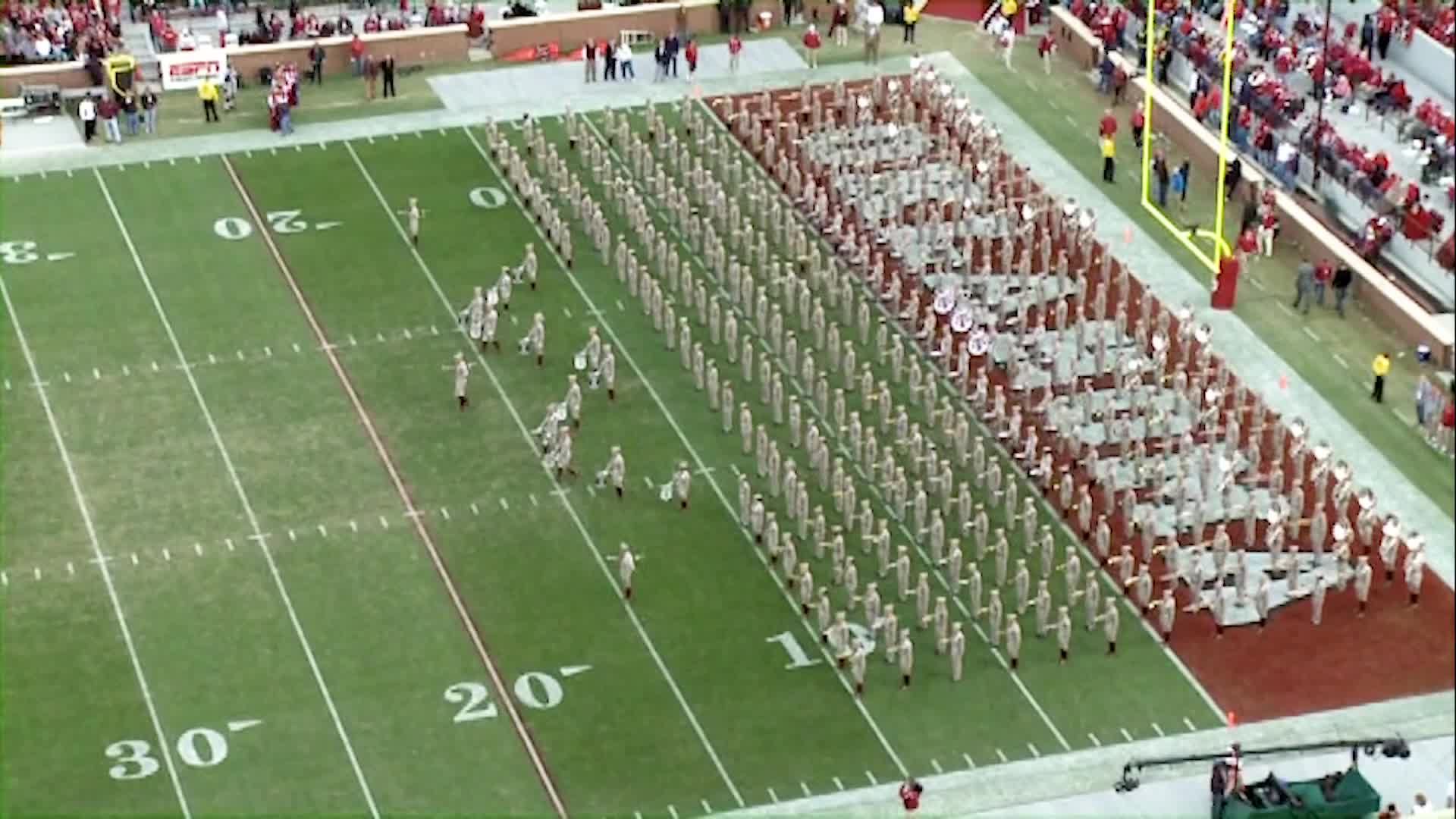 2011 TAMU vs Oklahoma Halftime Drill