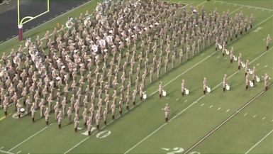 2009 TAMU vs New Mexico Halftime Drill