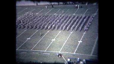 1954 TAMU vs Baylor Halftime Drill