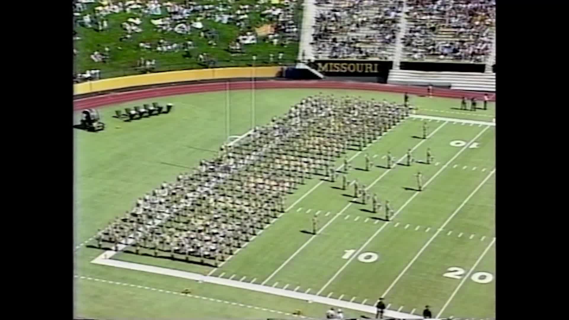 1992 TAMU vs Missouri Halftime Drill