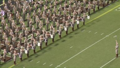 2009 TAMU vs UAB Halftime Drill