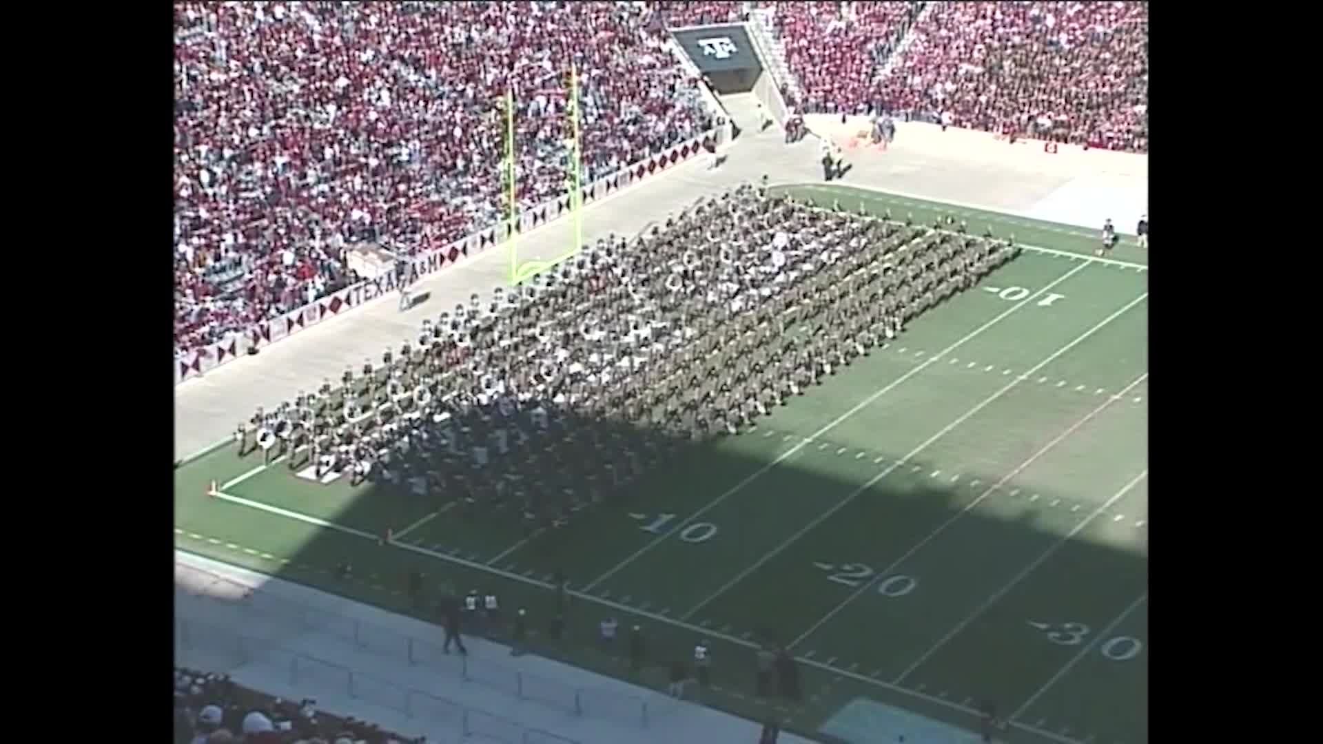 2002 TAMU vs Missouri Halftime Drill