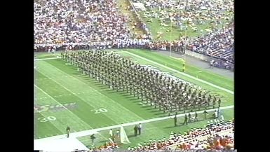 1996 TAMU vs Iowa State Halftime Drill