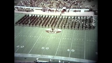 1977 TAMU vs Houston Halftime Drill