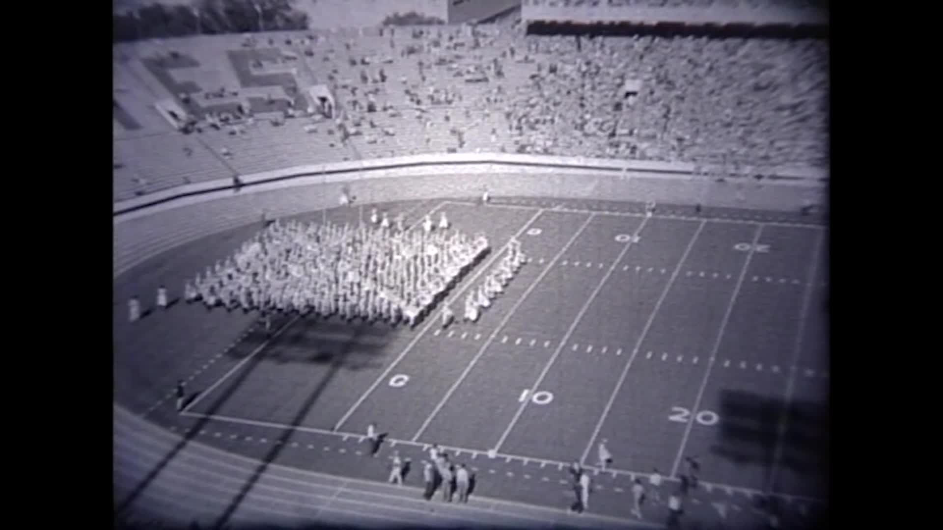 1970 TAMU vs Arkansas Halftime Drill