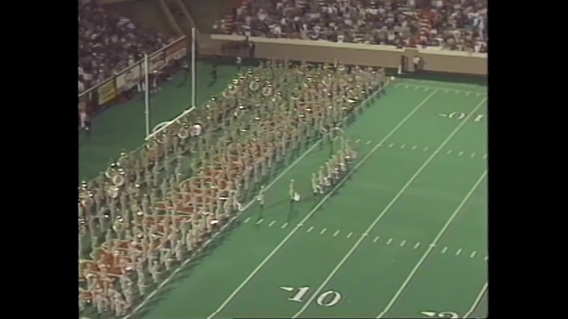 1988 TAMU vs Oklahoma State Halftime Drill