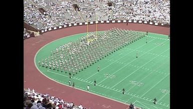 1995 TAMU vs Tulsa Halftime Drill