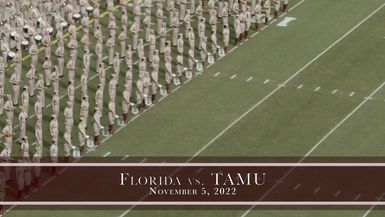 TAMU vs Florida Halftime Drill 2022