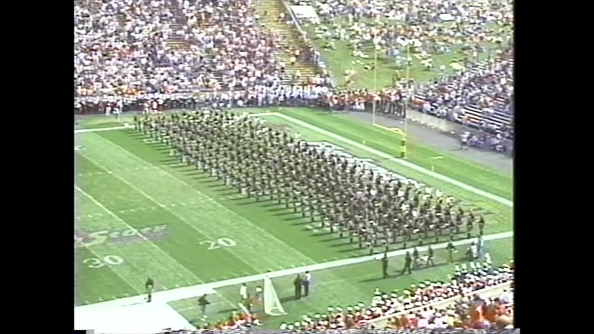 1996 TAMU vs Iowa State Halftime Drill