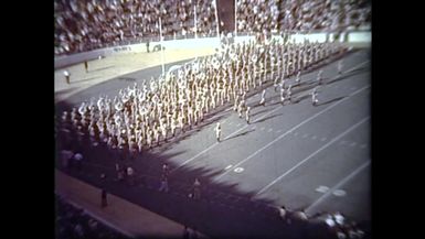 1977 TAMU vs Baylor Halftime Drill