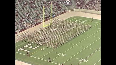 2005 TAMU vs Texas State Halftime Drill