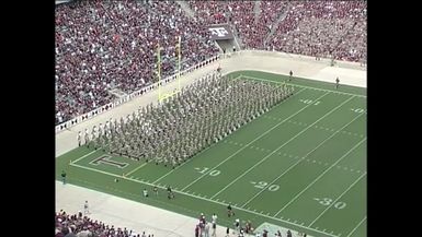 2003 TAMU vs Oklahoma State Halftime Drill