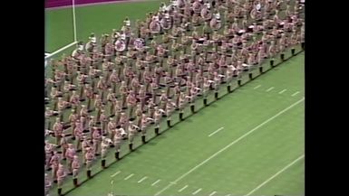 1992 TAMU vs Tulsa Halftime Drill