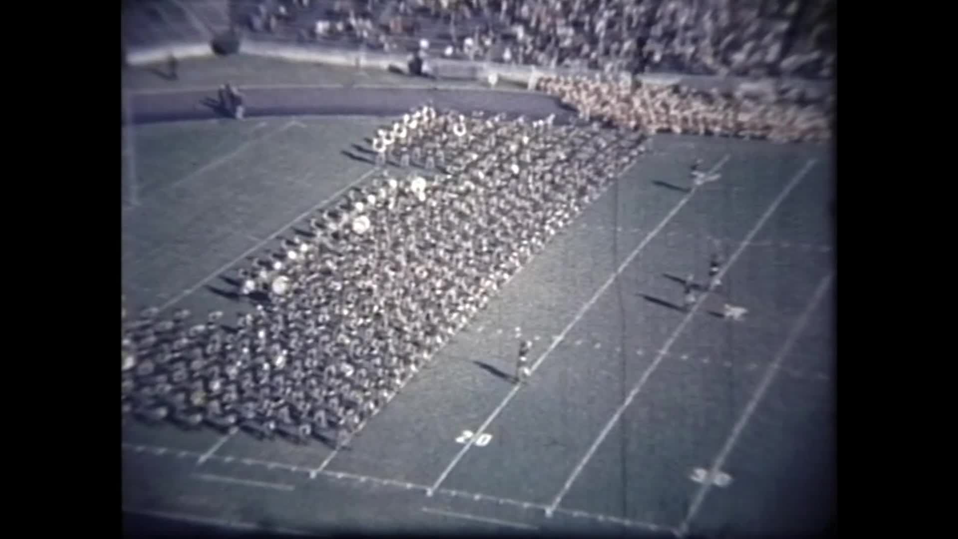 1960 TAMU vs Texas Halftime Drill