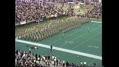 1990 TAMU vs SMU Halftime Drill