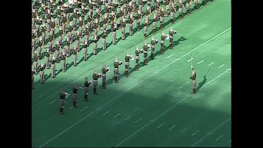 1995 TAMU vs Middle Tenn. State Halftime Drill