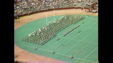 1986 TAMU vs Texas Tech Halftime Drill