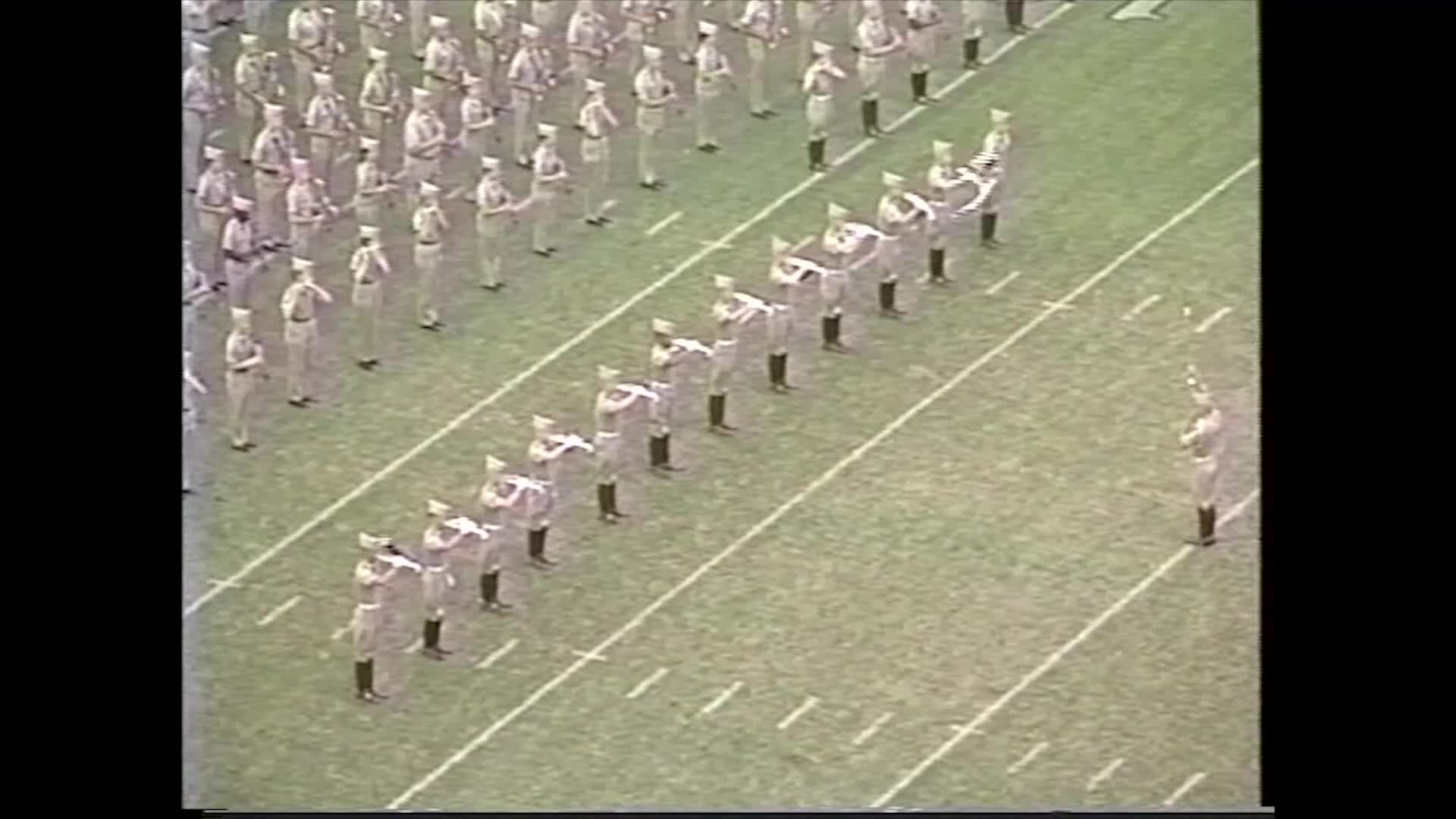 1996 TAMU vs La Tech Halftime Drill