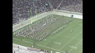 2002 TAMU vs La Tech Halftime Drill