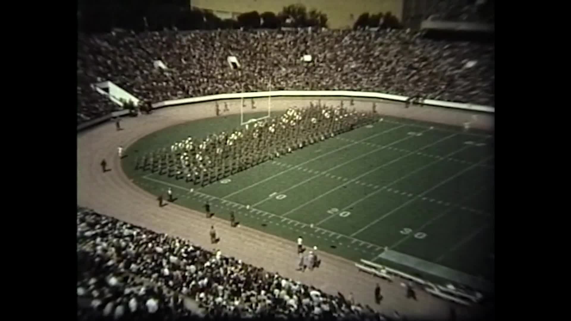 1978 TAMU vs Memphis Halftime Drill