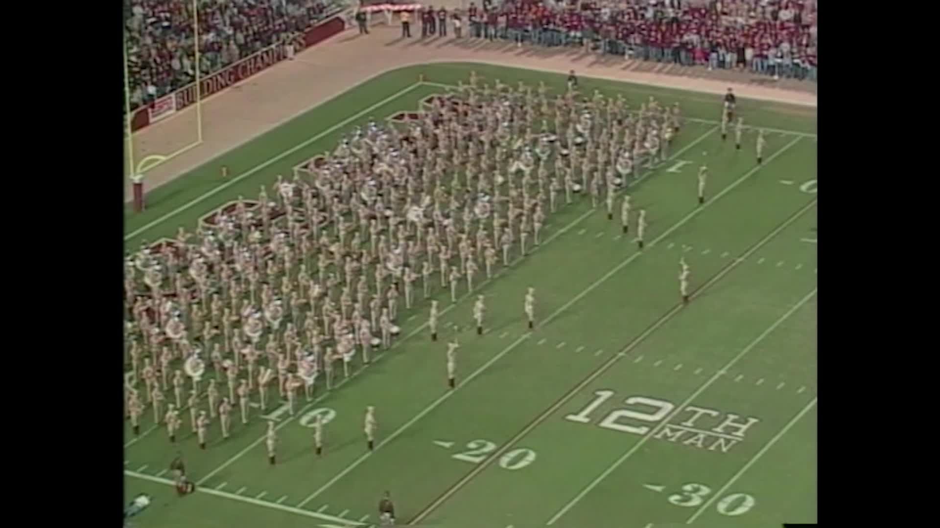 2006 TAMU vs Oklahoma Halftime Drill