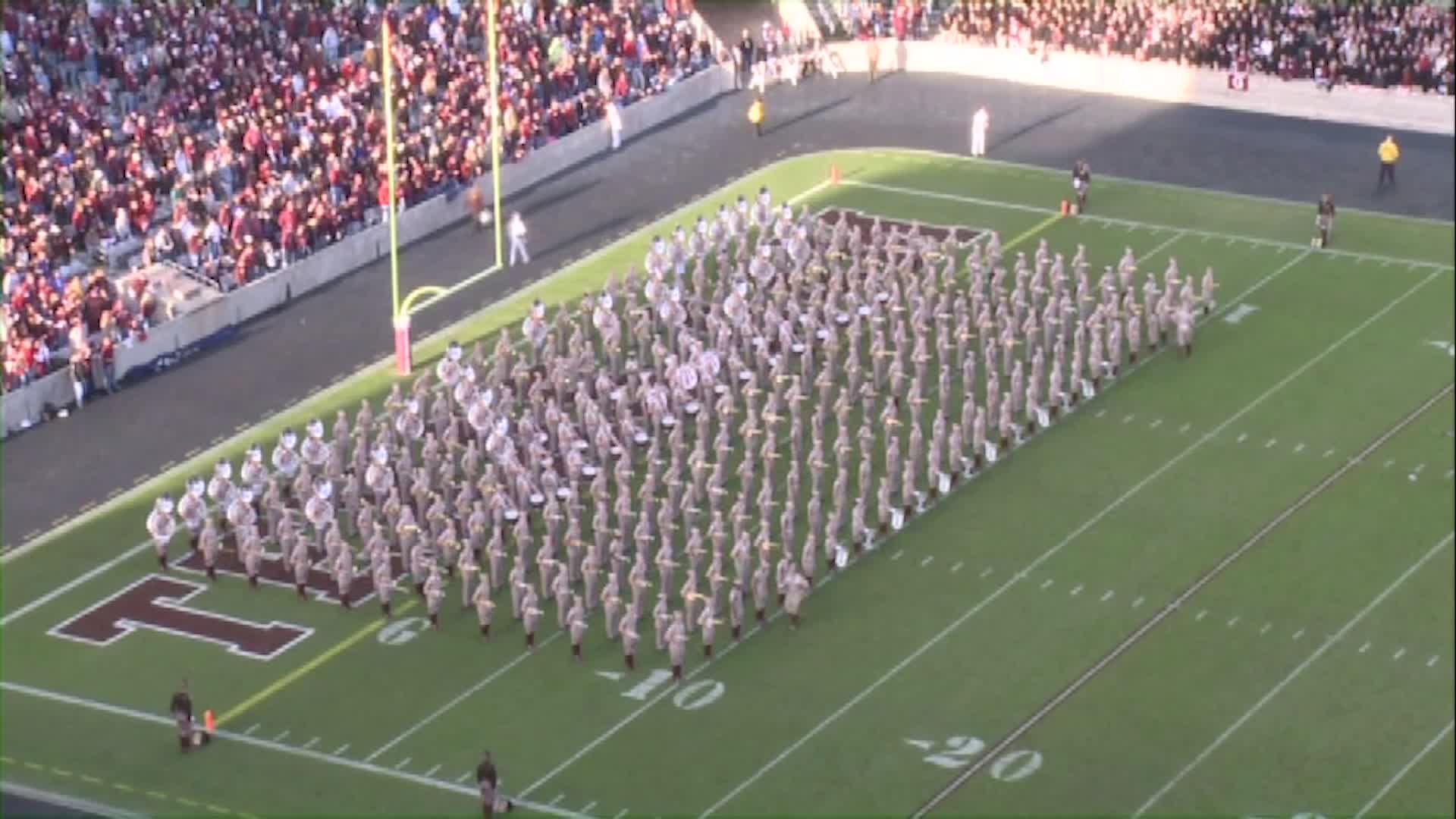 2009 TAMU vs Baylor Halftime Drill