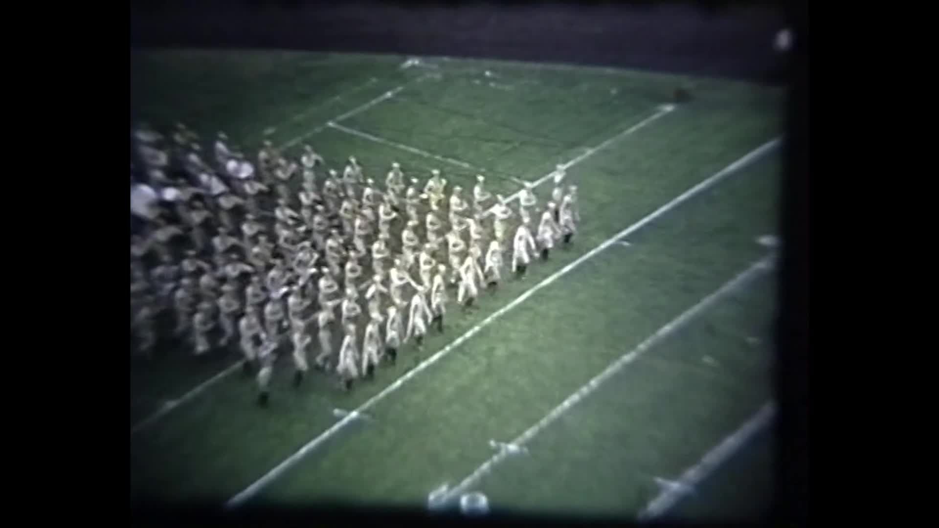 1953 TAMU vs Baylor Halftime Drill