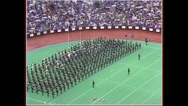 1994 TAMU vs TCU Halftime Drill