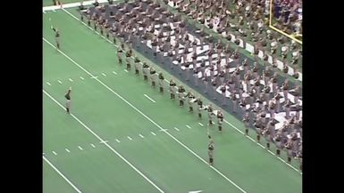 1999 Alamo Bowl Halftime Drill- TAMU vs Penn State