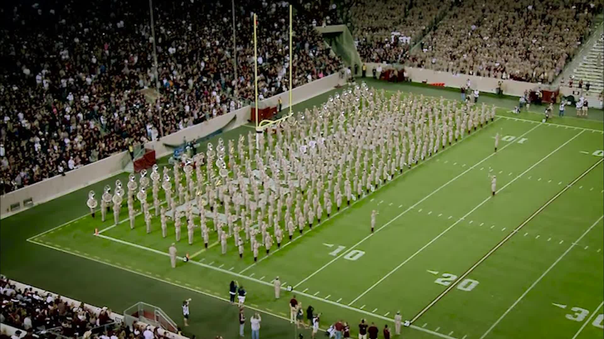 2015 TAMU vs Miss State Halftime Drill