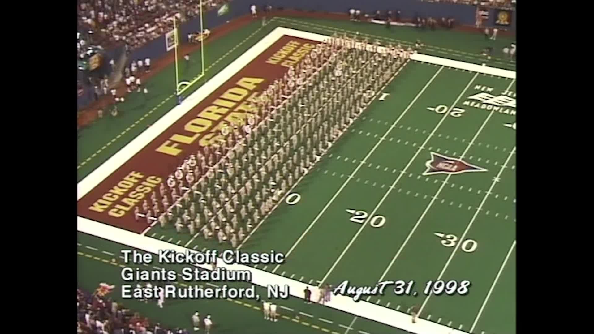 1998 TAMU vs Florida State Halftime Drill