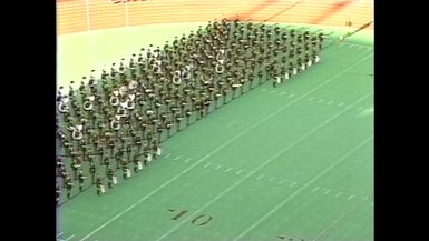 1991 TAMU vs SMU Halftime Drill