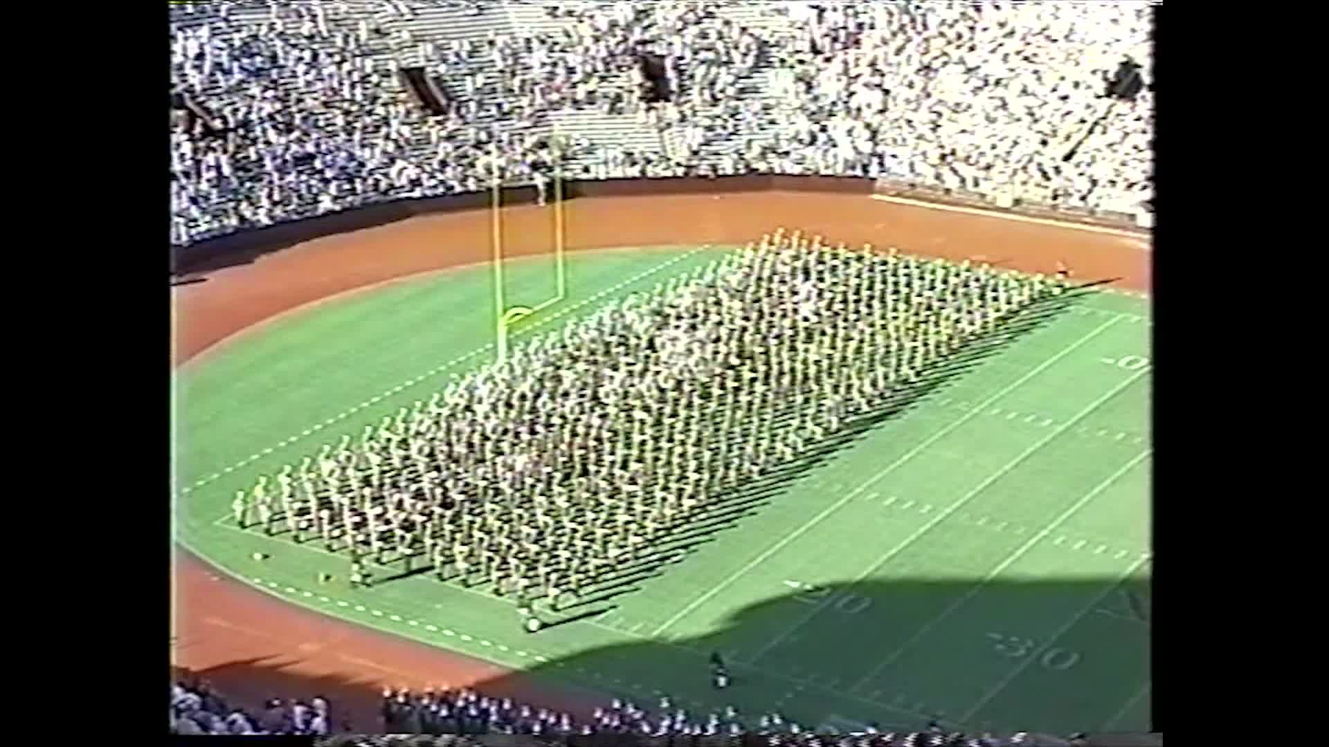 1996 TAMU vs UNT Halftime Drill