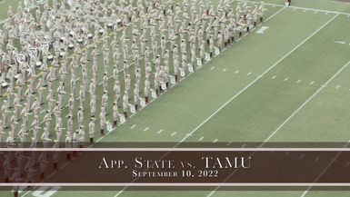 2022 TAMU vs App State Halftime Drill 