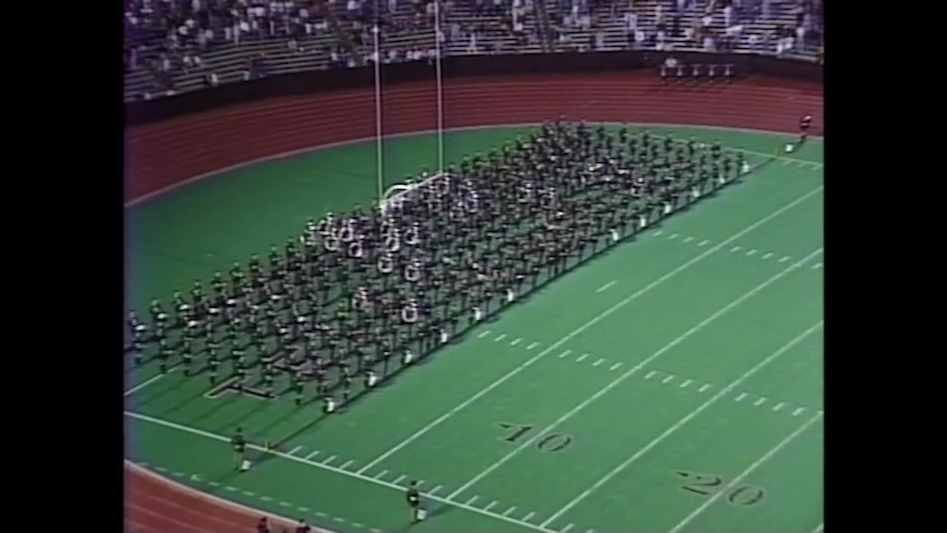 1991 TAMU vs Arkansas Halftime Drill