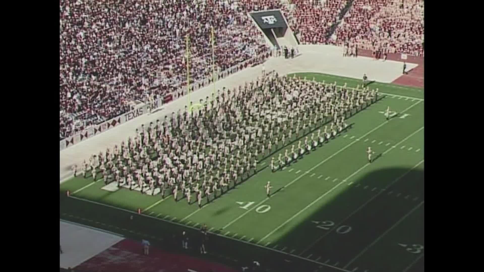 2000 TAMU vs Kansas State Halftime Drill